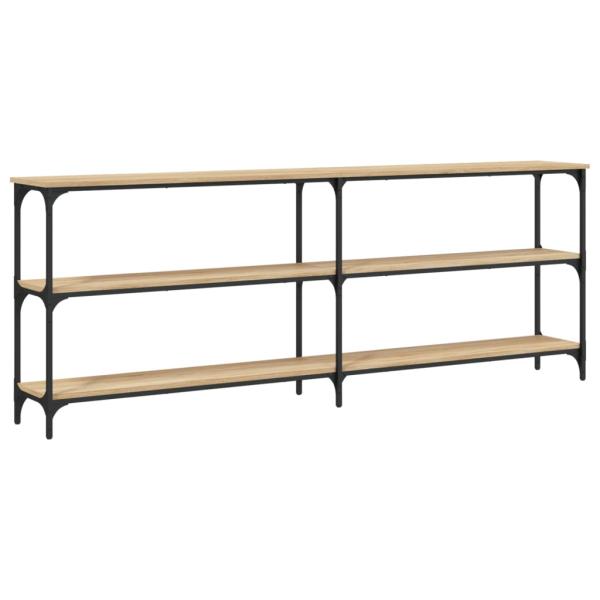 Konsolentisch Sonoma-Eiche 200 x 29 x 75 cm Holzwerkstoff