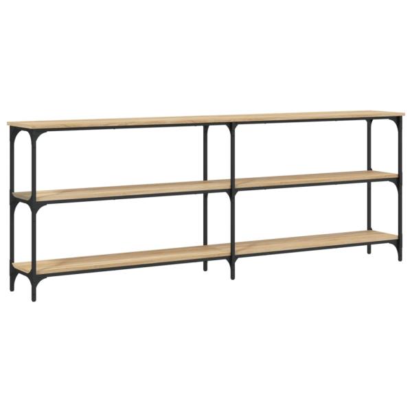 Konsolentisch Sonoma-Eiche 200 x 29 x 75 cm Holzwerkstoff