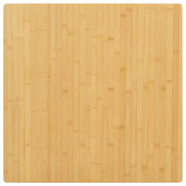 ARDEBO.de - Tischplatte 70x70x2,5 cm Bambus