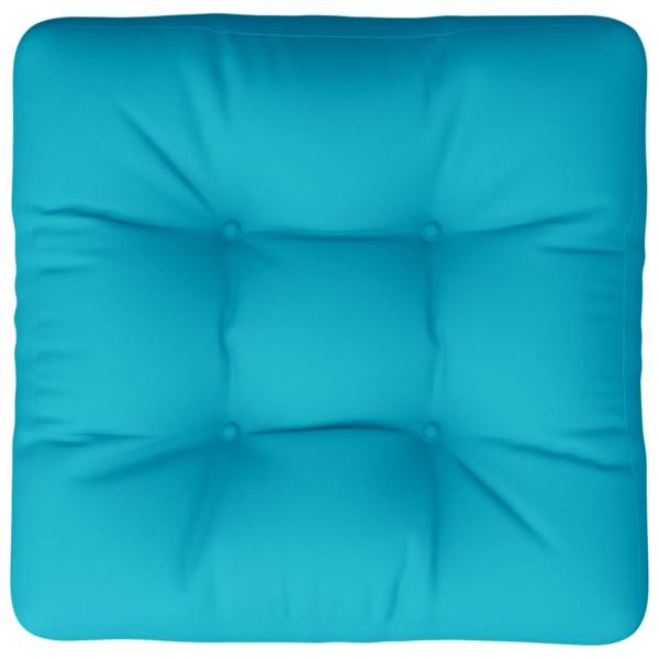Palettenkissen Türkis 60x60x12 cm Stoff