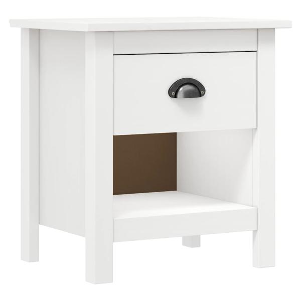 Nachttische 2 Stk. Hill 46x35x49,5 cm Massivholz Kiefer