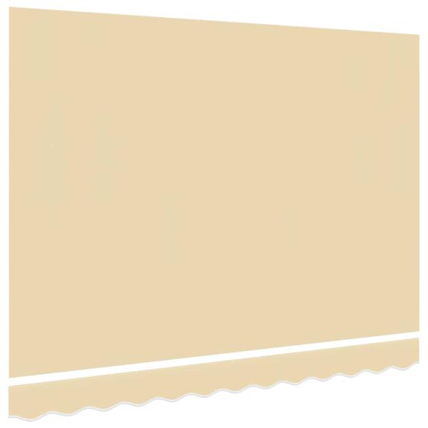 Ersatzstoff für Markise Creme 350x250 cm Polyester