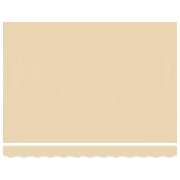 Ersatzstoff für Markise Creme 350x250 cm Polyester