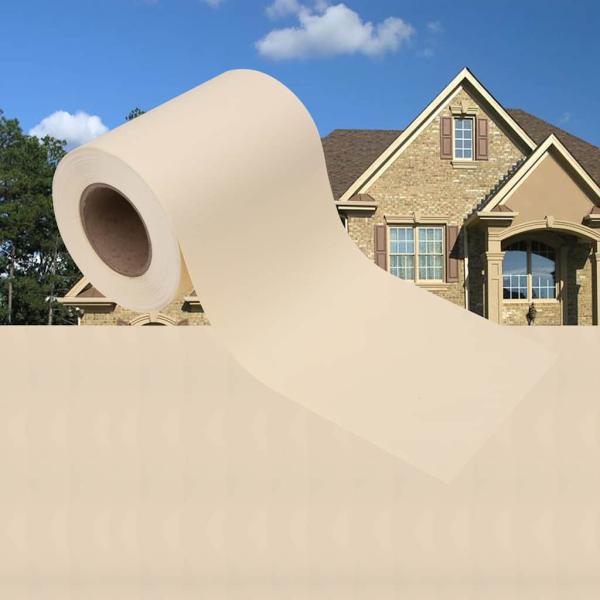 ARDEBO.de - Sichtschutzleiste PVC 35 x 0,19 m Creme