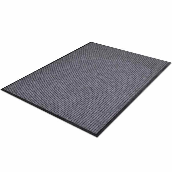 Türmatte Grau 90 x 150 cm PVC