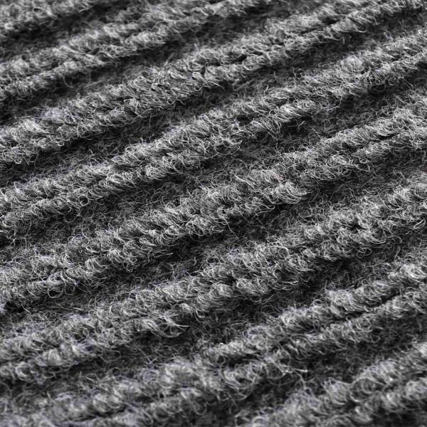 Türmatte Grau 90 x 150 cm PVC