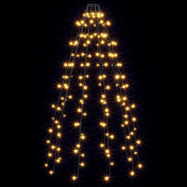 Weihnachtsbaum-Lichternetz mit 150 LEDs 150 cm