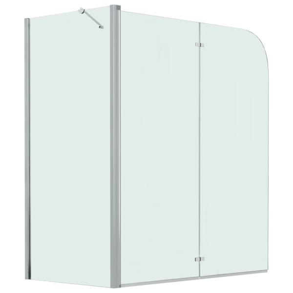 Badewannenaufsatz 2-fach Faltbar ESG 120x68x130 cm