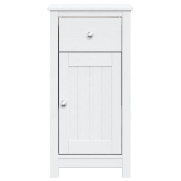 Badschrank BERG Wei? 40x34x80 cm Massivholz Kiefer