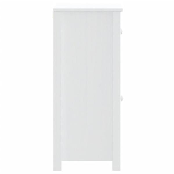 Badschrank BERG Wei? 40x34x80 cm Massivholz Kiefer