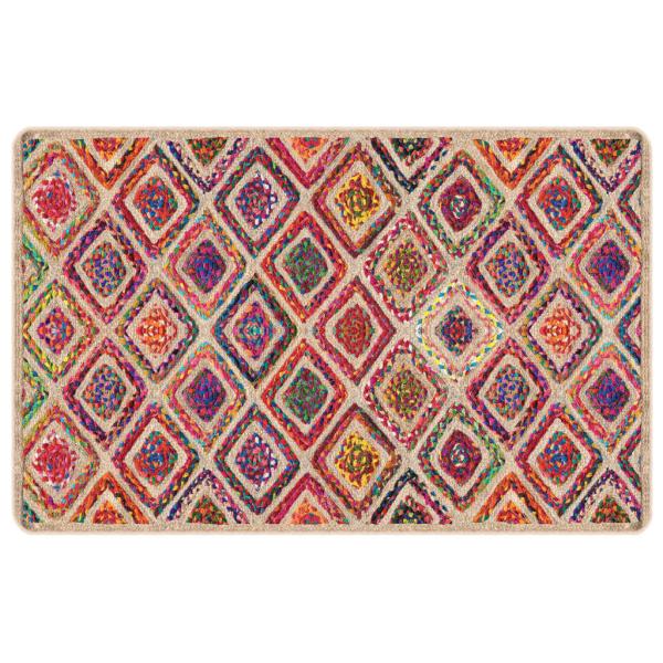 Teppich Waschbar Mehrfarbig 190x300 cm