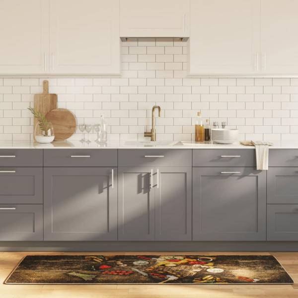 ARDEBO.de - Küchenteppich Mehrfarbig 60x180 cm Waschbar