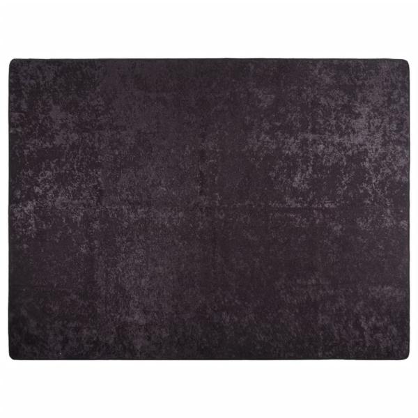 Teppich Waschbar Anthrazit 400x300 cm