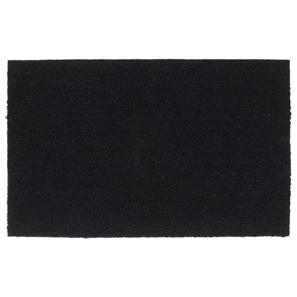 ARDEBO.de - Fußmatte Schwarz 50x80 cm Kokosfaser Getuftet