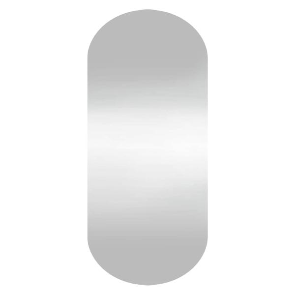 Wandspiegel 35x80 cm Glas Oval