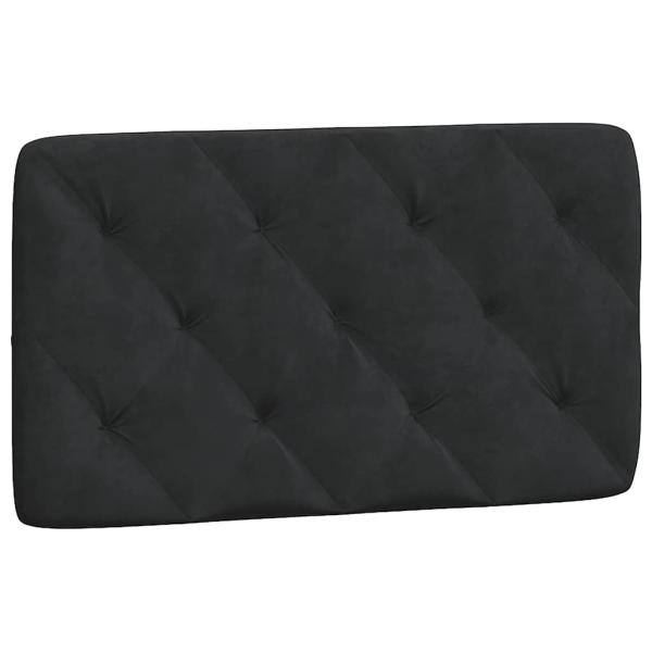 Bettgestell ohne Matratze Schwarz 90x190 cm Samt