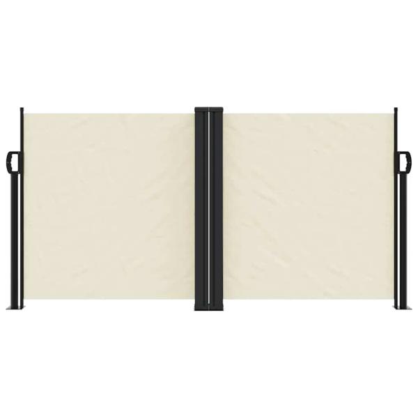 Seitenmarkise Ausziehbar Creme 120x600 cm