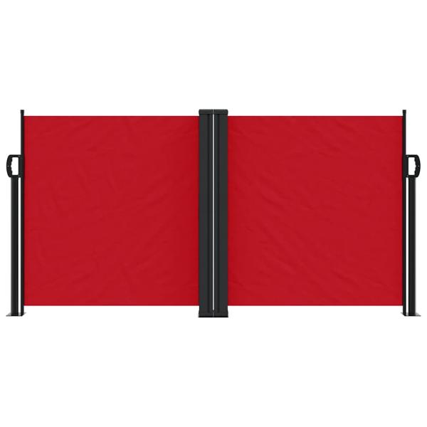 Seitenmarkise Ausziehbar Rot 120x600 cm