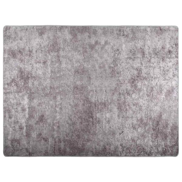 Teppich Waschbar Grau 400x300 cm