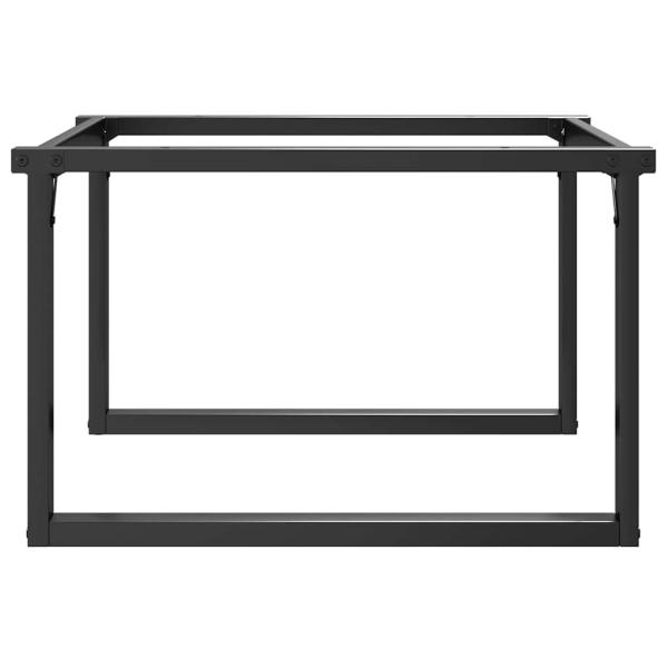 Couchtischbeine O-Gestell 70x60x43 cm Stahl