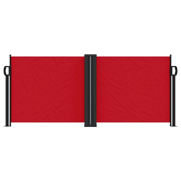 Seitenmarkise Ausziehbar Rot 100x1000 cm