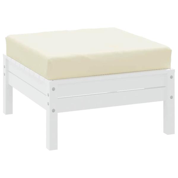 Palettenkissen Creme 60x60x9,5 cm Oxford-Gewebe