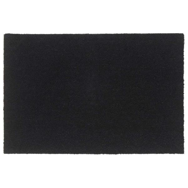 ARDEBO.de - Fußmatte Schwarz 60x90 cm Kokosfaser Getuftet
