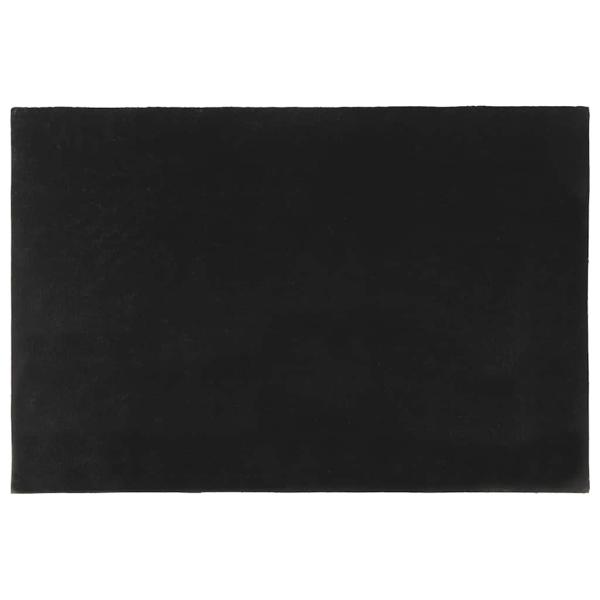 Fußmatte Schwarz 60x90 cm Kokosfaser Getuftet