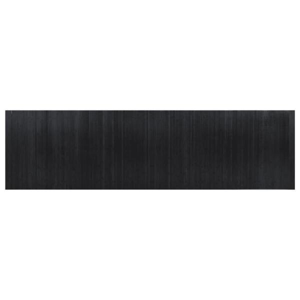 Paravent Schwarz Breite 600 cm Höhe 165 cm Bambus