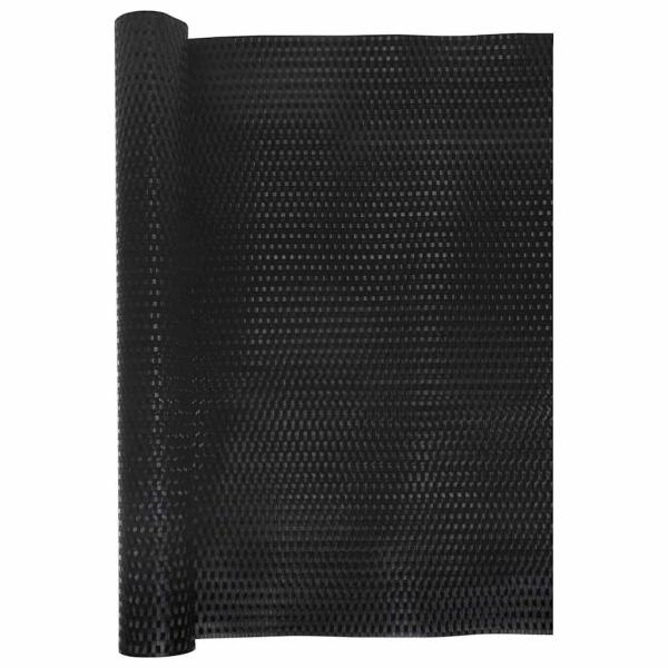 Balkon-Sichtschutz Schwarz 500x100 cm Poly Rattan