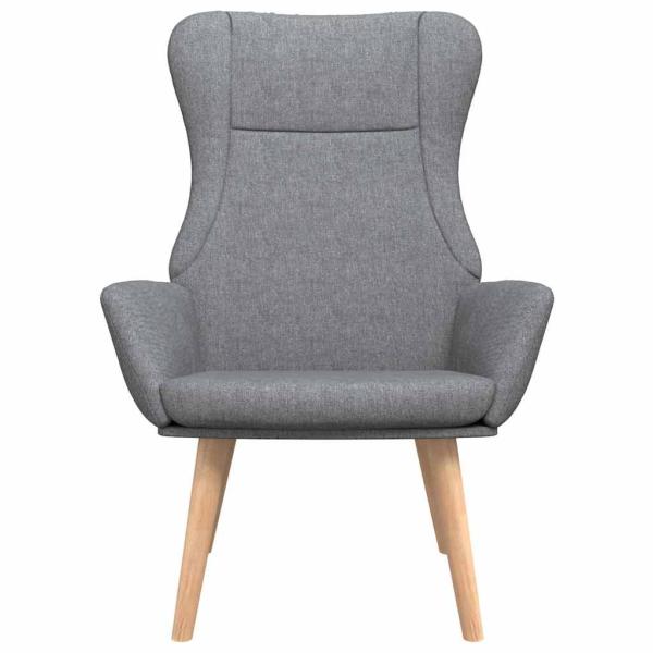Relaxsessel Hellgrau Stoff