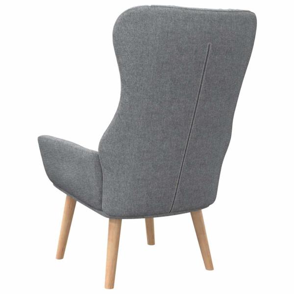 Relaxsessel Hellgrau Stoff