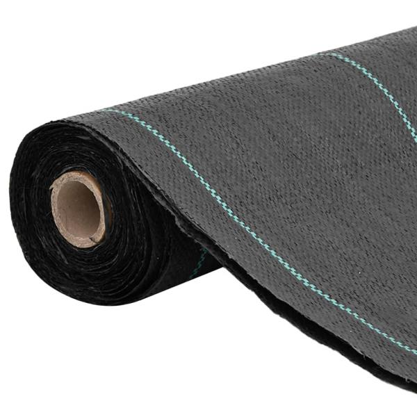 Unkrautmembran Schwarz 1,5 x 50 m PP