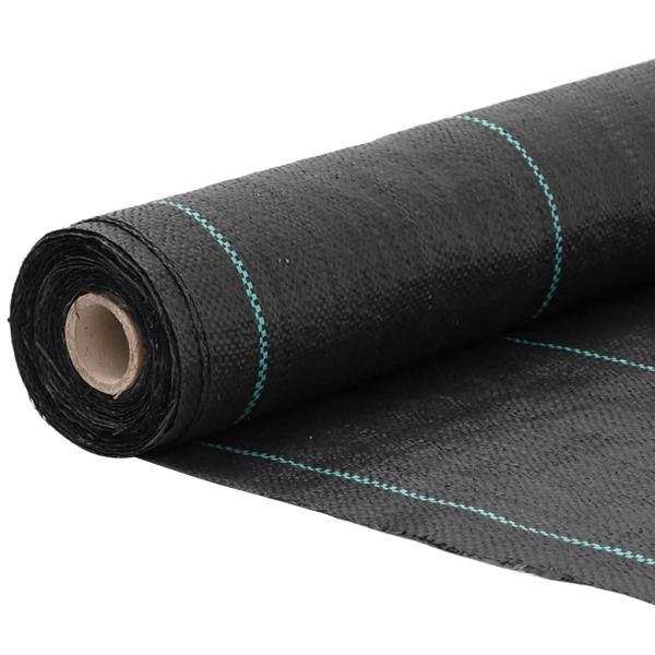 Unkrautmembran Schwarz 1,5 x 50 m PP