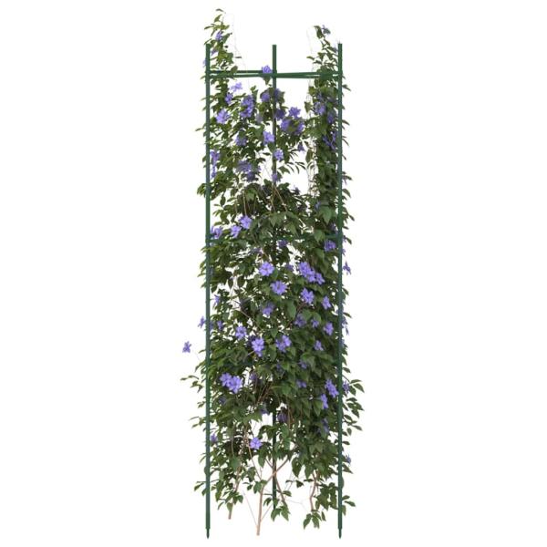 ARDEBO.de - Tomatenkäfig 2 Stk. 116 cm Stahl und PP