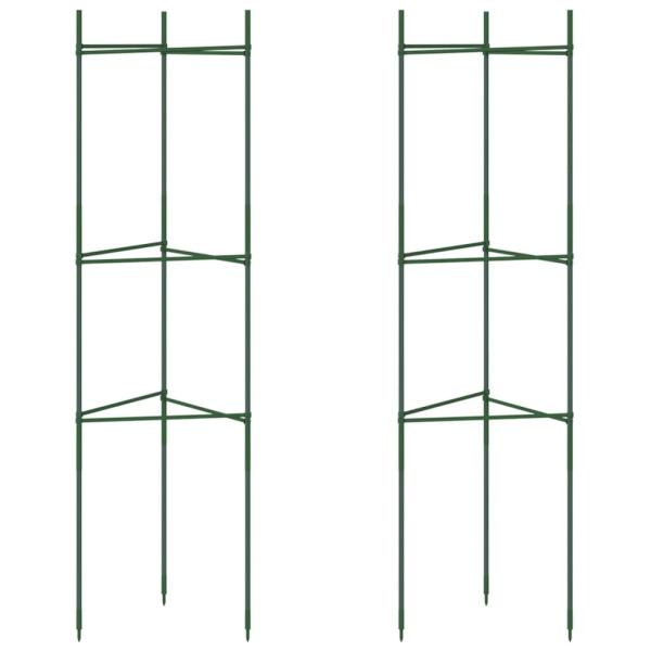 Tomatenkäfig 2 Stk. 116 cm Stahl und PP