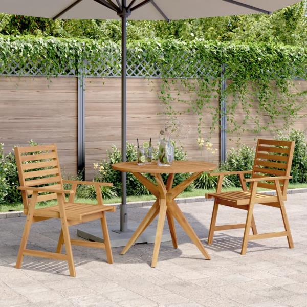 ARDEBO.de - 3-tlg. Garten-Essgruppe Massivholz Akazie