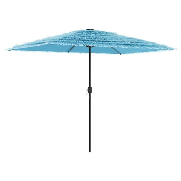 Sonnenschirm mit Stahlmast Blau 300x200x250 cm