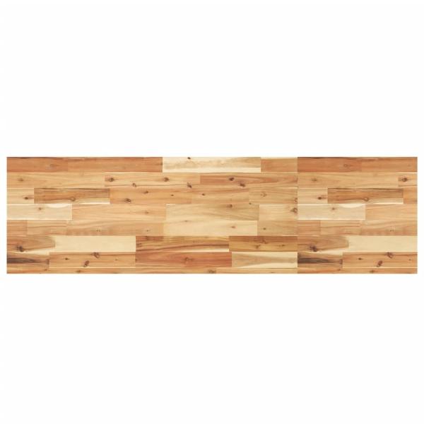 Schweberegal 140x40x4 cm Massivholz Akazie ?lbehandelt