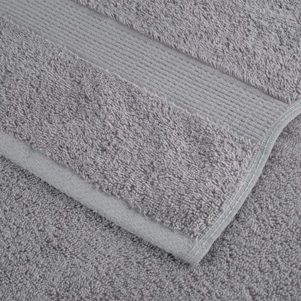 Premium Badetücher SOLUND 10 Stk. Grau 100x150 cm 600 g/m²
