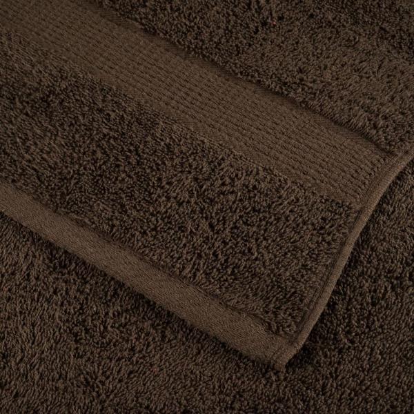 Premium Badetücher SOLUND 4 Stk. Braun 100x150 cm 600 g/m²