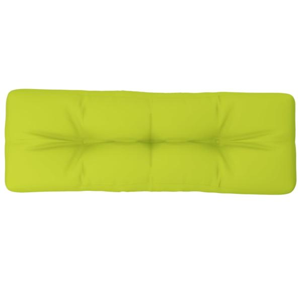 Palettenkissen Knallgrün 120x40x12 cm Stoff