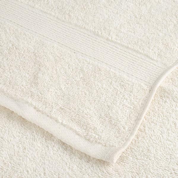 Premium-Saunatücher SOLUND 4 Stk. Cremeweiß 80x200 cm 600 g/m²