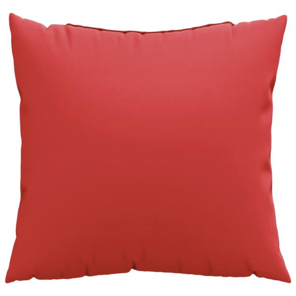 Sofakissen 4 Stk. Rot 60x60 cm Stoff