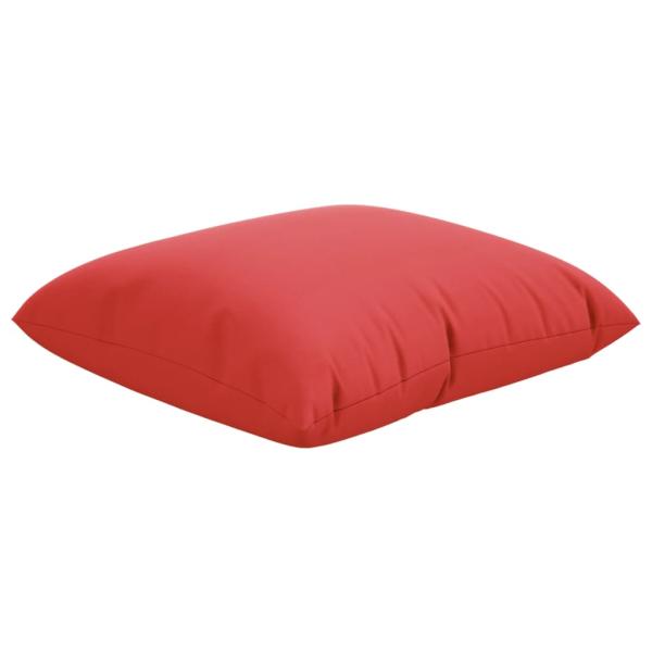 Sofakissen 4 Stk. Rot 60x60 cm Stoff