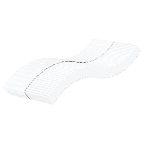 ARDEBO.de - Schaumstoffmatratze Weiß 100x220 cm Härtegrad H2 H3