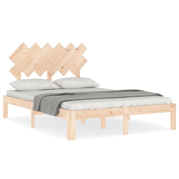 Bettgestell ohne Matratze Klein Doppelbett Massivholz Kiefer