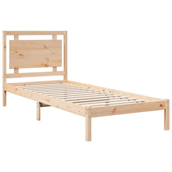 Massivholzbett Extra Lang ohne Matratze 100x210 cm