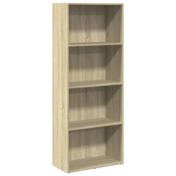 B?cherregal Sonoma-Eiche 60x30x152 cm Holzwerkstoff