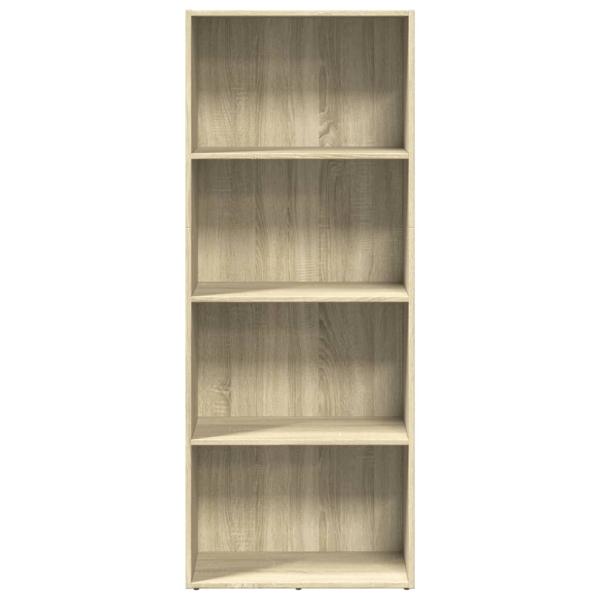 B?cherregal Sonoma-Eiche 60x30x152 cm Holzwerkstoff